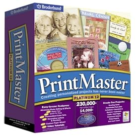 PrintMaster Platinum 12.0 by Broderbund