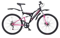 Boss Blackmagic 21 speed Dual suspension Ladies Bike