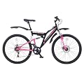 Boss Blackmagic 21 Speed Dual Suspension Ladies Mountain Bike
