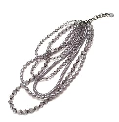 Multi-Strand Necklace in Silver Star