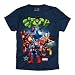 Dallas Cowboys Marvel Comics Kids 4-7 Navy Shining Star T-Shirt