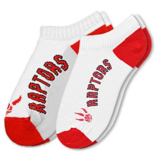 NBA Toronto Raptors Mens Two Pack No Show Socks