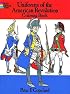 Uniforms of the American Revolution Coloring Book (Colouring Books)