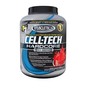 Muscletech CELL-Tech Pro Series 3000 g Fruit Punch Muscle Building Creatine Drink Powder