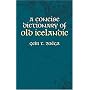 A Concise Dictionary of Old Icelandic (Dover Books on Language)