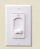 Monte Carlo ESSWC-3-WH Fan Wall Control White Finish