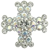 Maltese Cross Pin Brooch