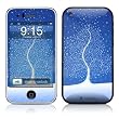 Snowflakes Are Born Design Protector Skin Decal Sticker for Apple 3G iPhone / iPhone 3GS 3G S