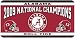 Alabama Naitional Champs Auto Tag