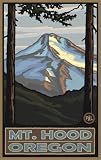 Northwest Art Mall 11 x 17 Poster Mount Hood by Paul A. Lanquist