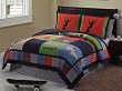 Cool Skate Twin Quilt with Pillow Sham Cool Skate Twin Quilt with Pillow Sham