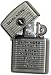 The Death Note lighter has the design and words shown in the picture on the front.