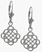Celtic Genuine Sterling Silver Knot Earrings