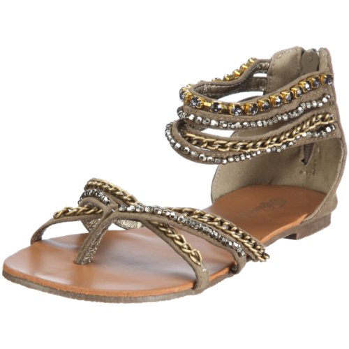 Produkt-Bild: Buffalo Girl 219122 JJX SUEDE BROWN400 116160 Damen Sandalen/Fashion-Sandalen