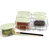 Nigella Lawson Spice Rack Basket Cream Set of 6