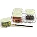 Nigella Lawson Spice Rack Basket Cream Set of 6