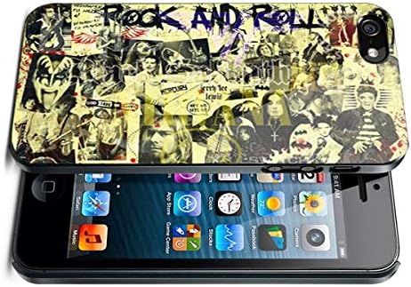 New Classic Rock Rockstar Legend Collage Photo Collection Hardshell case For Apple iPhone 5 5S