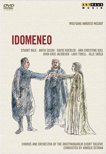 CD-Charts  DVD : Mozart - Idomeneo / Kale, Kuebler, Biel, Soldh, Jakobsson, Ostman, Drottningholm Opera