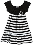 ZUNIE Girls 2-6x Tiered Striped Dress