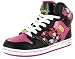 PASTRY by Vanessa & Angela Simmons Glam Pie Hi Womens High Top Shoes Sneakers Black Pink