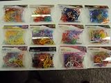 Silly Bandz 12 pk Set Includes... Art Fest , Sea Creatures , Dinosaurs , Baseball , Rainforest , Beach , Zoo , Pet , Fun Shapes , Fantasy , Rock Bandz , Princess , + Free Moons & Starz Necklace & Carabina to Carry Your Bandz Silly Bandz 12 pk Set Includes... Art Fest , Sea Creatures , Dinosaurs , Baseball , Rainforest , Beach , Zoo , Pet , Fun Shapes , Fantasy , Rock Bandz , Princess , + Free Moons & Starz Necklace & Carabina to Carry Your Bandz