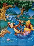 Winnie the Pooh, Tigger and Piglet Oversized Beach Towel for Two