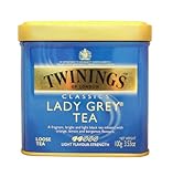 IMAGE OF Twinings Lady Grey Tea, Loose Tea, 3.53-Ounce Tins (Pack of 6)