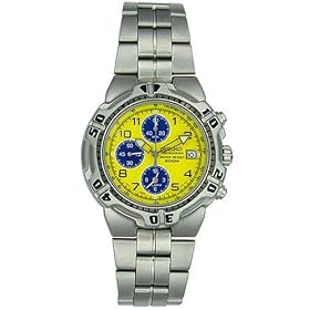Seiko SNA281P1 Men's Alarm Chronograph Watch