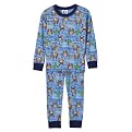 Toddler Boys' Gerber 2pc Cotton Sleepwear Set - Monkey Blue