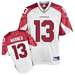 Kurt Warner Jersey: Reebok White Replica #13 Arizona Cardinals Jersey