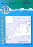 Carte marine : Détroit de Gibraltar