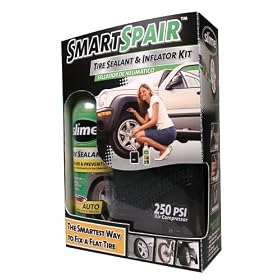 Slime 40003 Smart Spair Tire Sealant and Inflator Kit