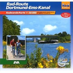 Rad-Route Dortmund-Ems-Kanal 1 : 50 000. Radwanderkarte: Mit ausgew�hlten Stra�ennamen zur besseren Orientierung