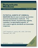 POTENTIAL AGENTS OF CHEMICAL WARFARE Worst-case scenario protection and decontamination methods The intentional release of pulmonary agents, cyanides, ... agents demands an immediate response.