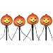 Crystallized Light Pumpkin Stakes