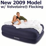 2009 Intex Velvetaire��� Flocked Queen Memory Foam Airbed w/ Built-in Remote AC-Pump