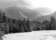Marcy Dam & Mount Colden, Black & White, Adirondack State Park, Up-State New York - 16"x20" Photographic Print by Brendan Reals