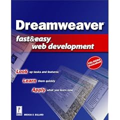 Dreamweaver Web Development Fast and Easy (Fast & Easy Web Development)