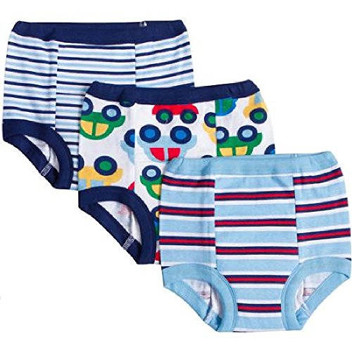 Gerber Baby Toddler Boy Cotton Training Pants, 2T, 3Pack Apparel