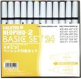 DELETER ネオピコ-2 ベーシック 24色セット