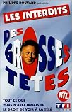 Les Interdits des Grosses Têtes [VHS]