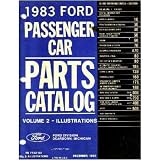 1983 FORD Parts Book List Guide Catalog Manual by Ford