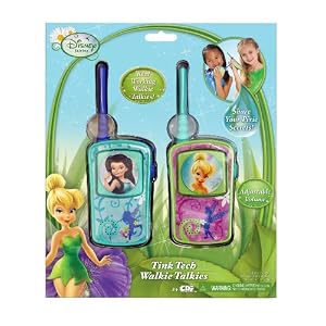 tinkerbell toys, walkie talkies
