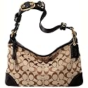 AUTHENTIC COACH BLEECKER SIGNATURE ZIP HOBO 11431 (2 color variations)