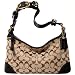 AUTHENTIC COACH BLEECKER SIGNATURE ZIP HOBO 11431 (2 color variations)