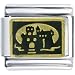 Jewelry : Spooky Castle Christmas Italian Charms Bracelet Link