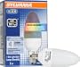Sylvania 78517 LED Bulb in B10 Shape Emitting Light