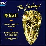 Review The Lindsays Patrick Ireland  / Mozart: String Quartet in G, K387; String Quintet in G minor, K516