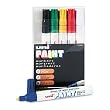 Uni-Paint PX-20 Medium Point Oil-Based Paint Markers, 6 Colored Markers (63630)
