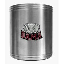 Alabama Crimson Tide Stainless Steel Can Cooler (Set of 4) by C & J Manufacturing & Distributing Co., Inc.